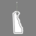 Zippy Clip & State of Delaware Shaped Tag